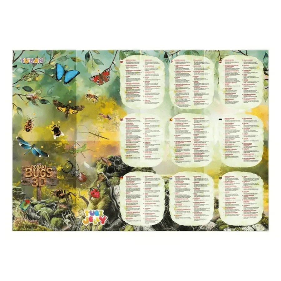 Set TUBI JELLY (modelleergel) met 6 kleuren - INSECTS