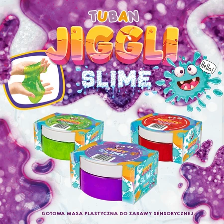 Slime en lata JIGGLY SLIME - rosa nacarado, 200 g