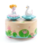 Carillon magnetico Ballerina e cigno, Djeco