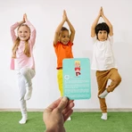 Tarjetas de yoga para niños