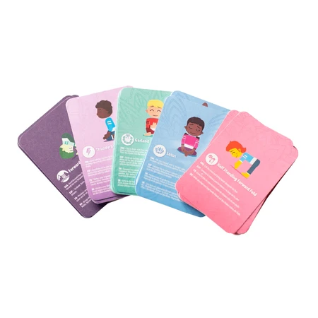 Tarjetas de yoga para niños