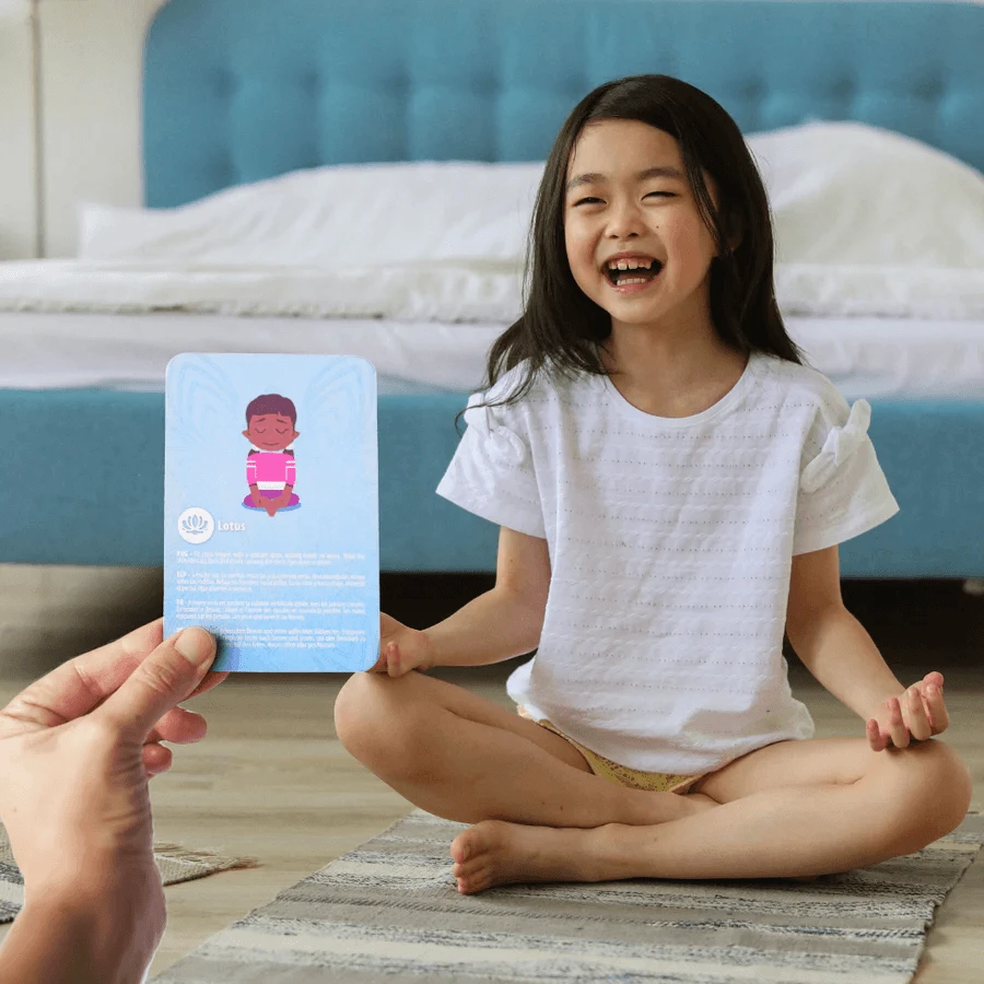 Tarjetas de yoga para niños