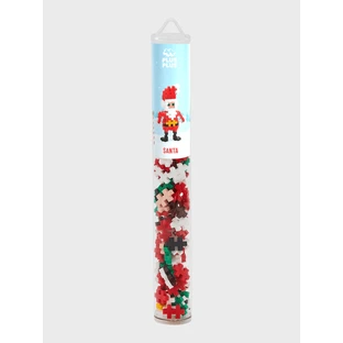 Plus-Plus construction set, tube 100 pieces, Santa Claus