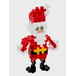 Plus-Plus construction set, tube 100 pieces, Santa Claus