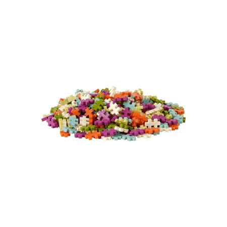 Juego de construcción Plus-Plus, tubo de 240 piezas, Botanica Mix, colores botánicos