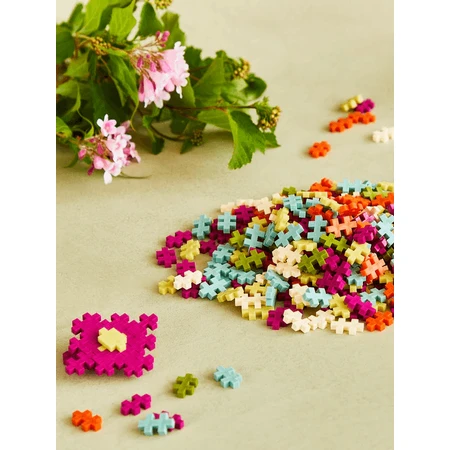 Juego de construcción Plus-Plus, tubo de 240 piezas, Botanica Mix, colores botánicos