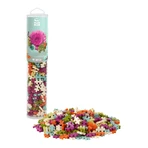 Juego de construcción Plus-Plus, tubo de 240 piezas, Botanica Mix, colores botánicos
