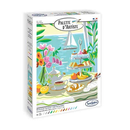 Painting by numbers - Tea Time - Sentosphere
