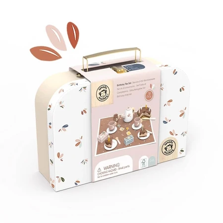 Tea set in suitcase, Speedy Monkey