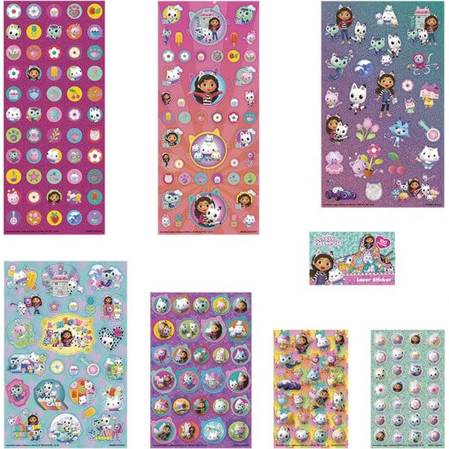Gabby's Dollhouse super set of stickers