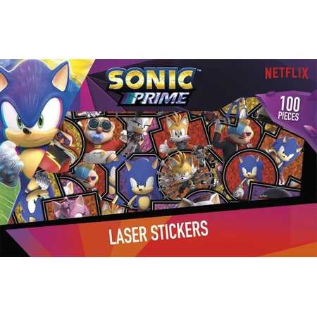 Sonic Prime super stickers set