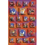 Sonic Prime super stickers set