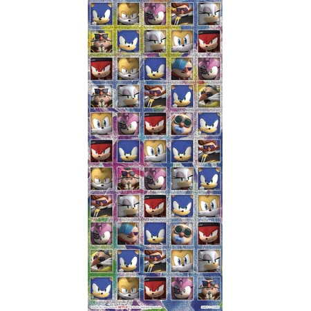 Sonic Prime super stickers set