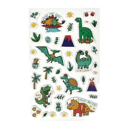 Fluffy stickers Stickiville Dino-Mite!