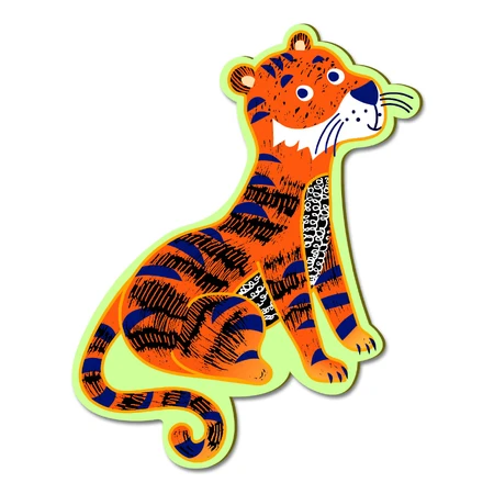 Scratch 'N' Catch - Juego de pesca 2 en 1 - Animales de la selva