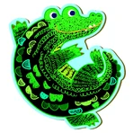 Scratch 'N' Catch - Juego de pesca 2 en 1 - Animales de la selva