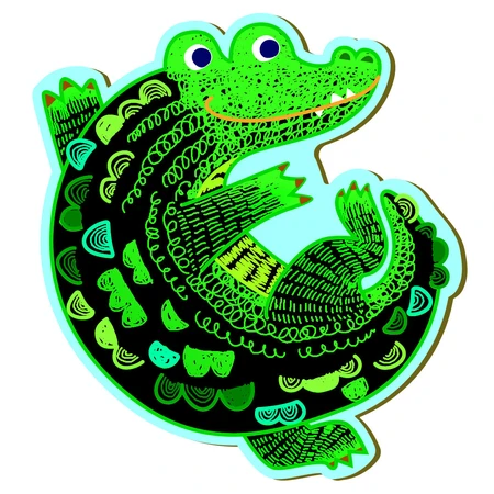 Scratch 'N' Catch - Juego de pesca 2 en 1 - Animales de la selva