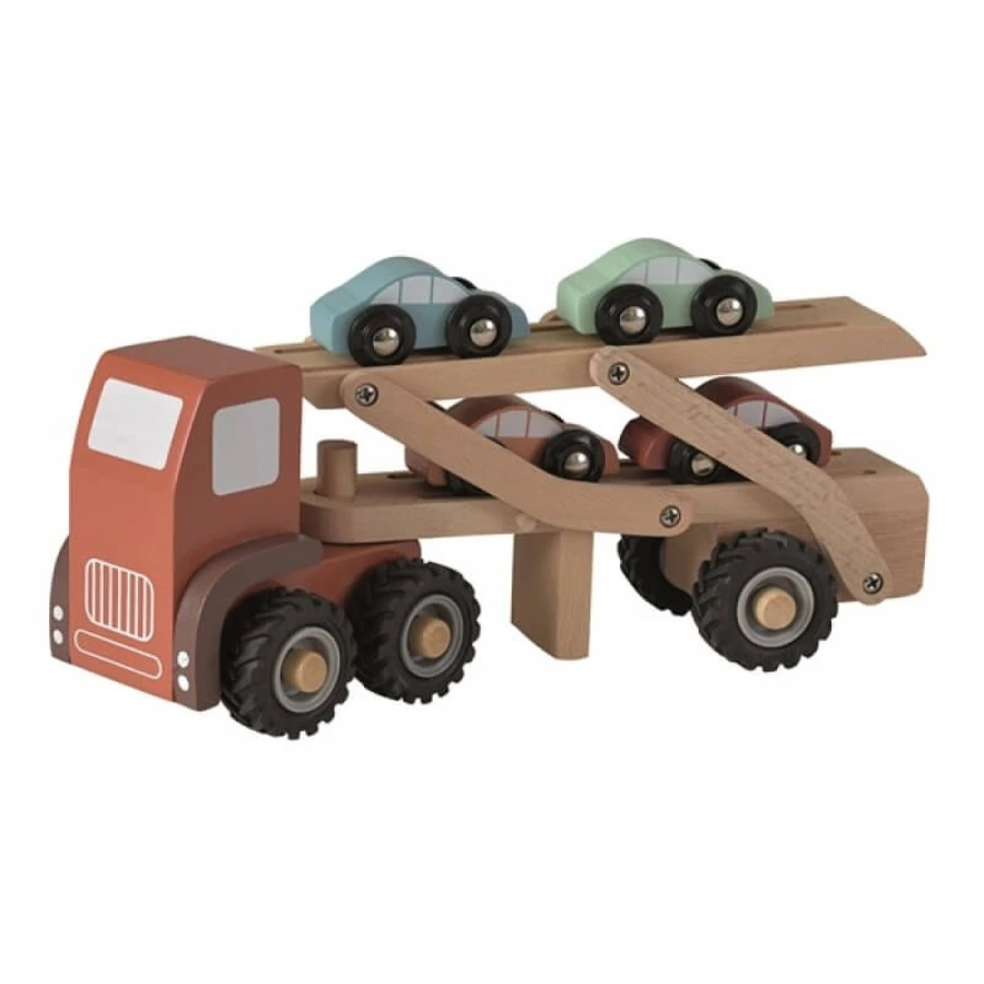 Truck with pastel cars, Egmont