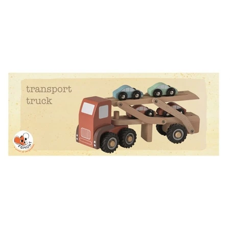 Truck with pastel cars, Egmont
