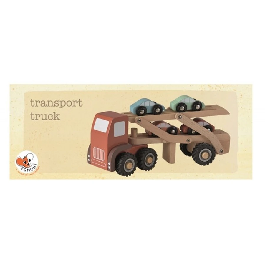 Truck with pastel cars, Egmont