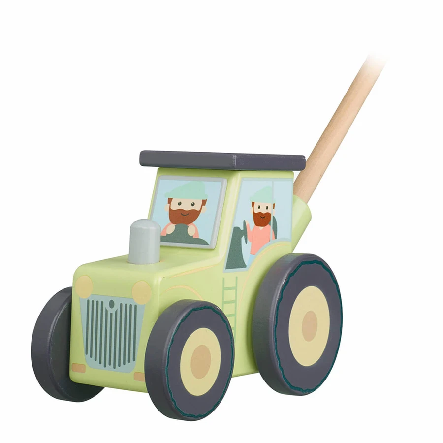 Tractor duwend speelgoed, Oranjeboom Speelgoed