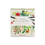 Set de 12 crayons de couleur aquarellables, Moulin Roty