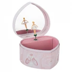 Pink Heart Phosphorescent Music Box