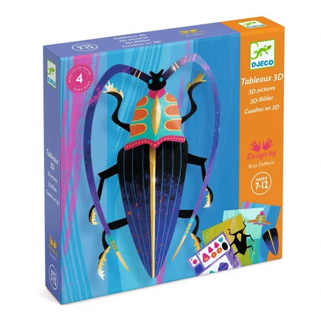 Creative game Shiny insects, Djeco