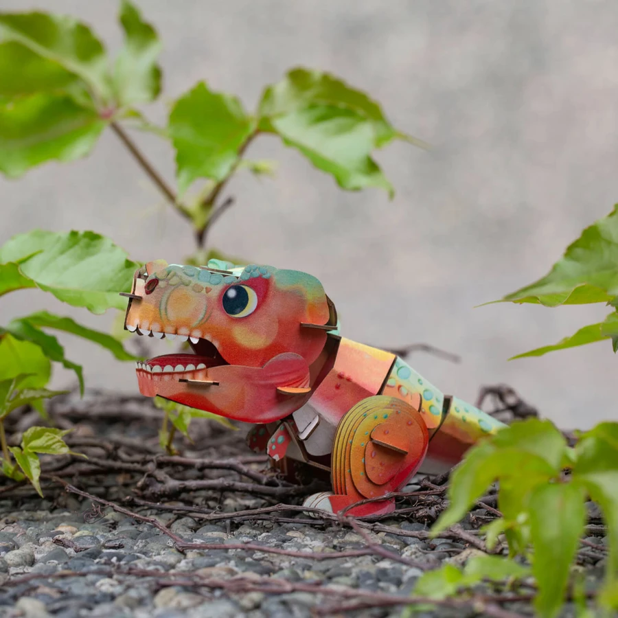 3D Sound Puzzle - Tyrannosaurus Rex, Build 'n' Sound