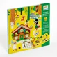 Djeco, The Enchanted Forest with repositionable stickers