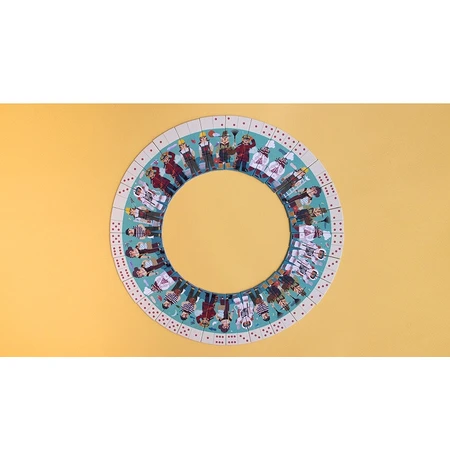 Domino circular Londji Crafts