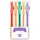 5 wax crayons pop shades, Djeco