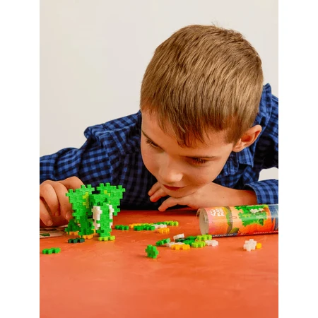 Juego de construcción Plus-Plus, tubo de 100 piezas, Elefant