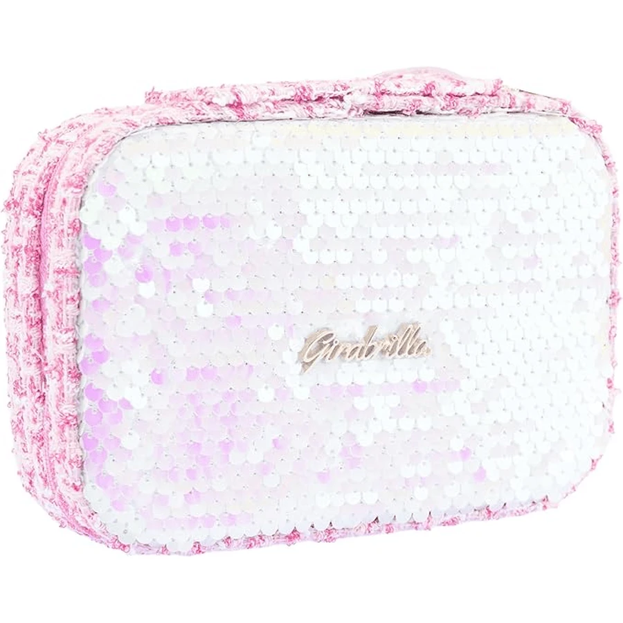 Girabrilla jewelry and accessories box with reversible sequins