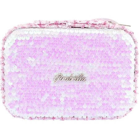 Girabrilla jewelry and accessories box with reversible sequins