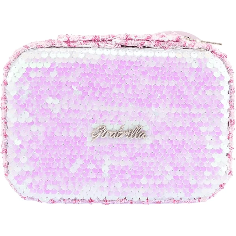 Girabrilla jewelry and accessories box with reversible sequins