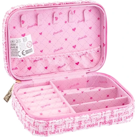 Girabrilla jewelry and accessories box with reversible sequins