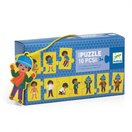 Puzzle Dress up alone Djeco