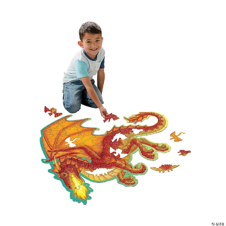 Casse-tête de sol en forme de dragon - casse-tête de sol en forme de dragon