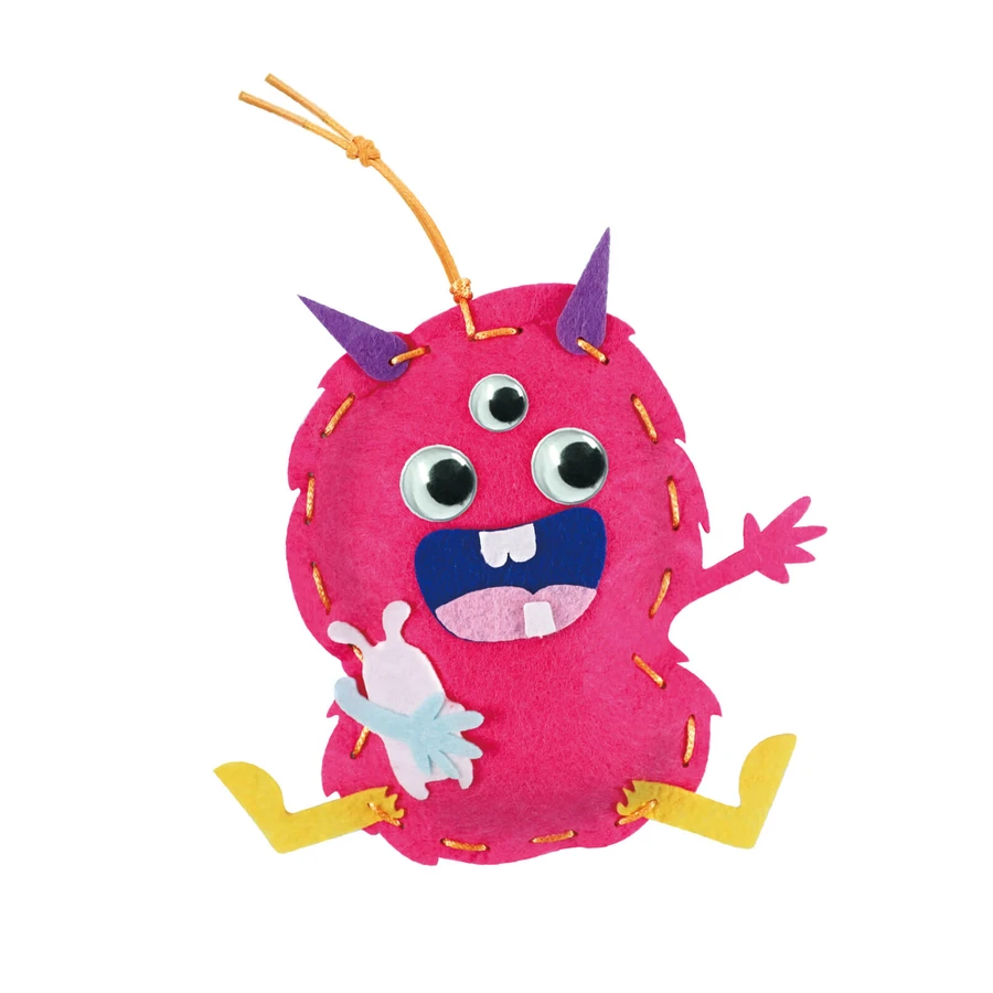 Creative sewing set - My First Monster Pendant, level 2
