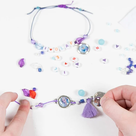 Creative set DIY Bracelets with Disney Frozen letters