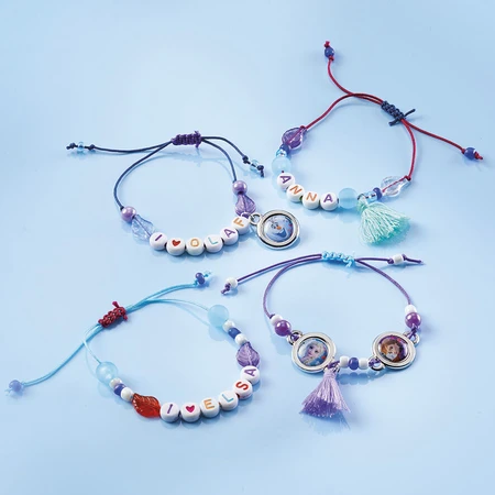 Creative set DIY Bracelets with Disney Frozen letters