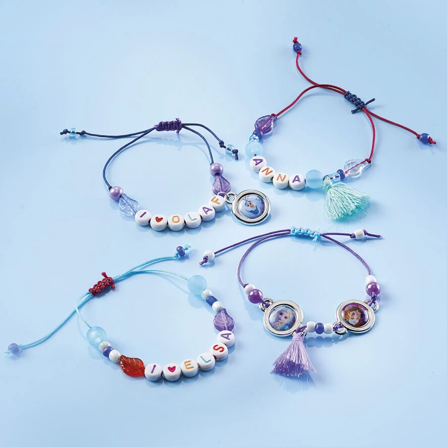 Creative set DIY Bracelets with Disney Frozen letters