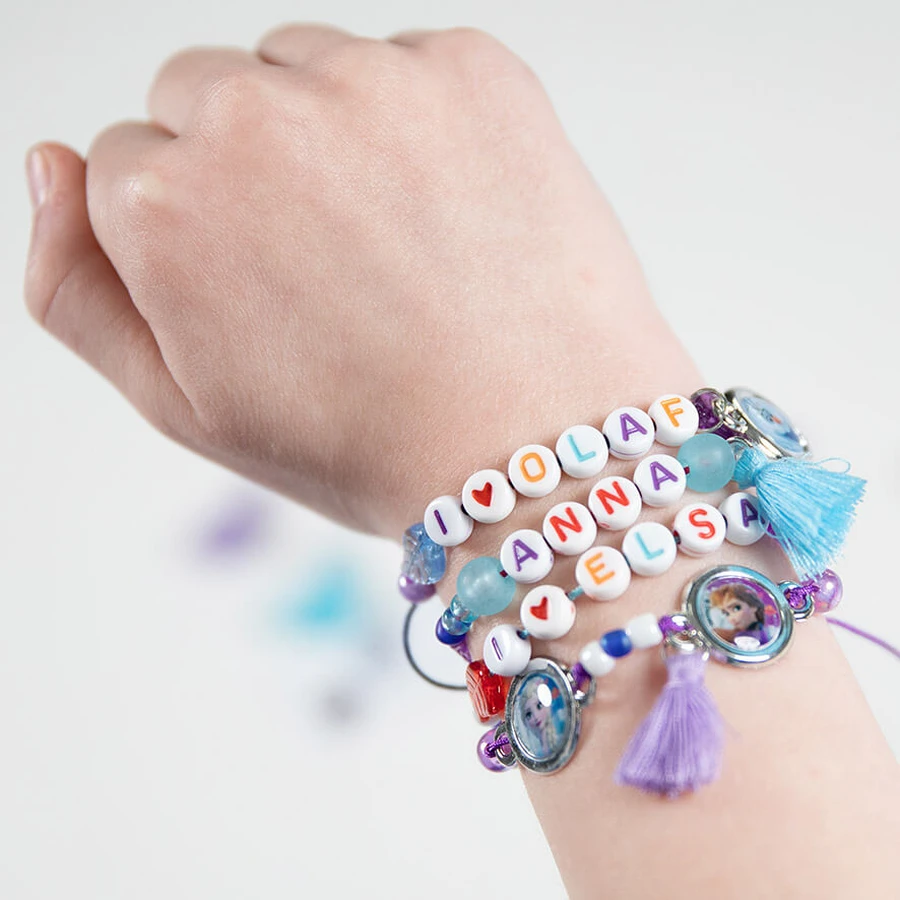Creative set DIY Bracelets with Disney Frozen letters