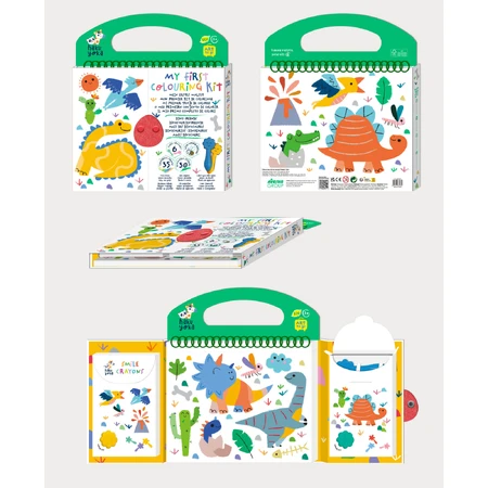 My first drawing kit - Dinosaur Friends, Haku Yoka, portable