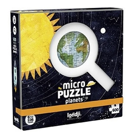 Micro puzzle Londji-600 piezas, cosmos