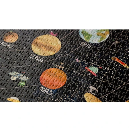 Micro puzzle Londji-600 piezas, cosmos