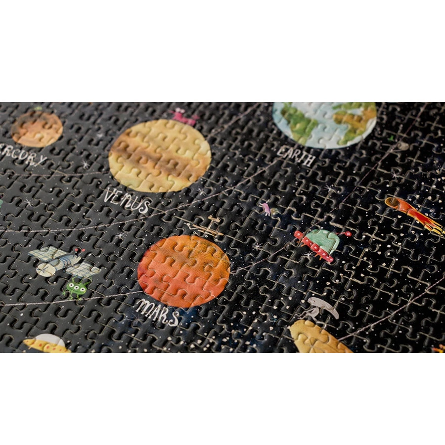 Micro puzzle Londji-600 piezas, cosmos