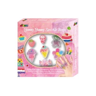 Yummy Yummy sparkly ring set, Fancy Me