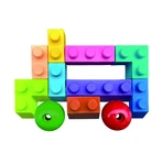 Interlinkable Block Crayons - School Bus, Haku Yoka